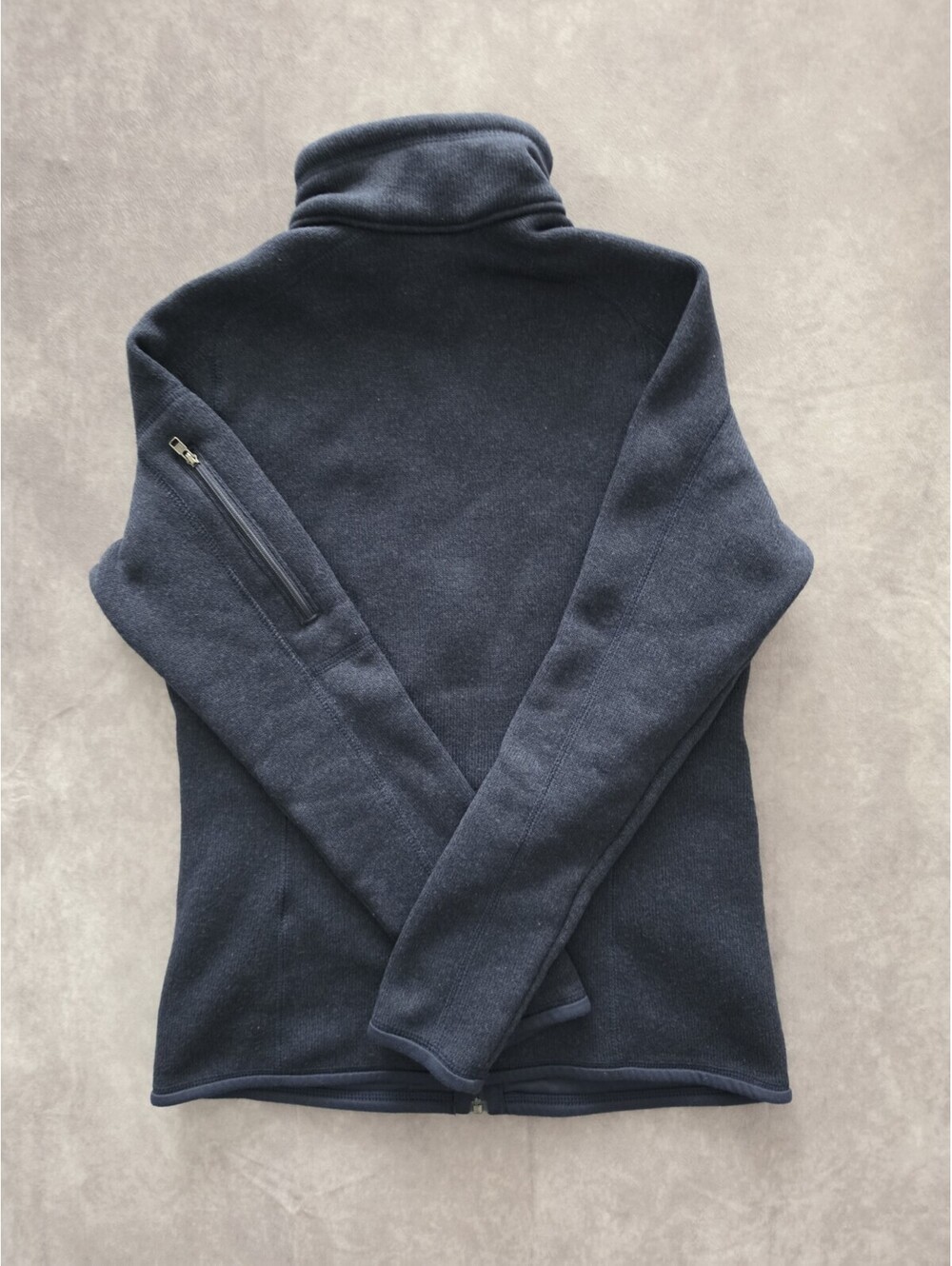 SKU0203 Patagonia Better Sweater Full Zip Fleece Jacket Navy Women's Small - Picture 8 of 9